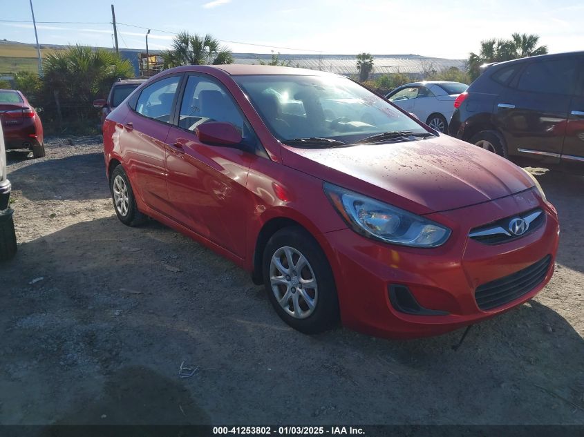 VIN KMHCT4AE4DU324522 2013 Hyundai Accent, Gls no.1