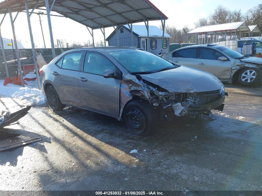 VIN 2T1BURHE2FC304978 2015 Toyota Corolla, LE no.1