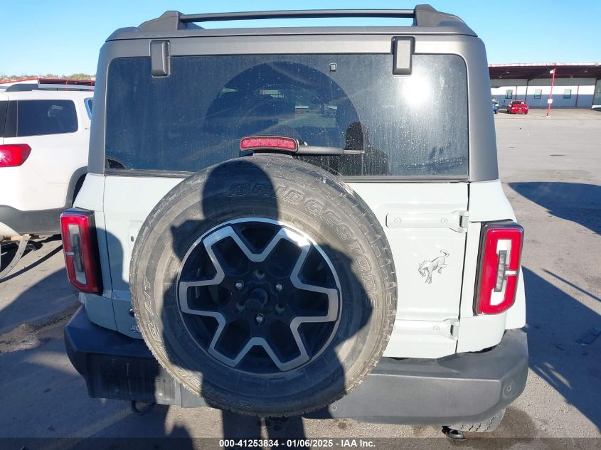 2021 Ford Bronco Outer Banks VIN: 1FMDE5AHXMLA71548 Lot: 41253834