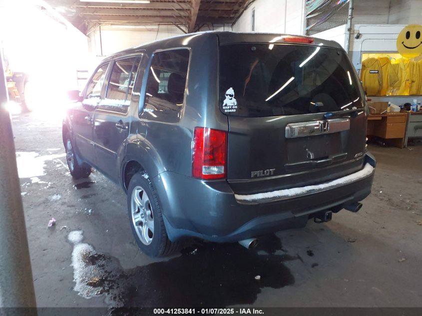 VIN 5FNYF4H59DB051836 2013 HONDA PILOT no.3