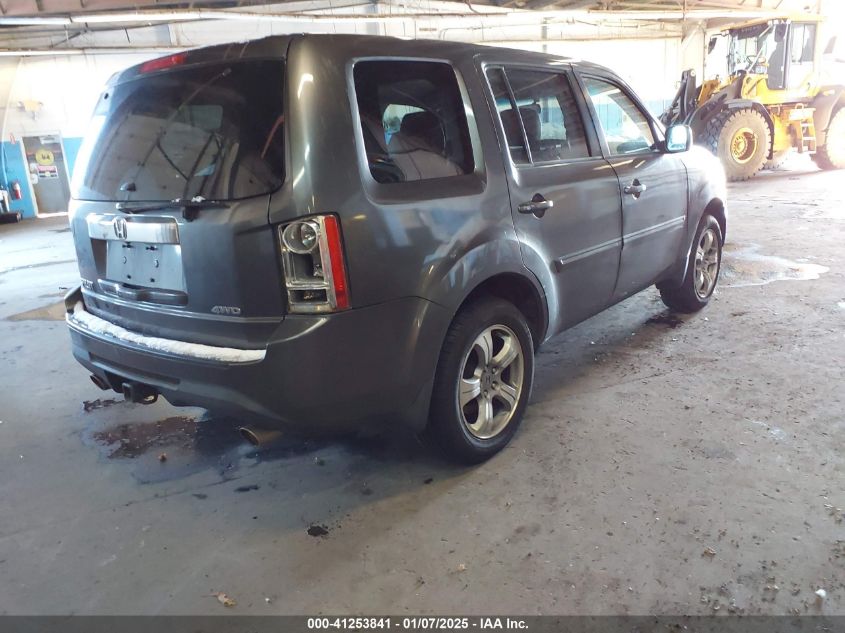 VIN 5FNYF4H59DB051836 2013 HONDA PILOT no.4