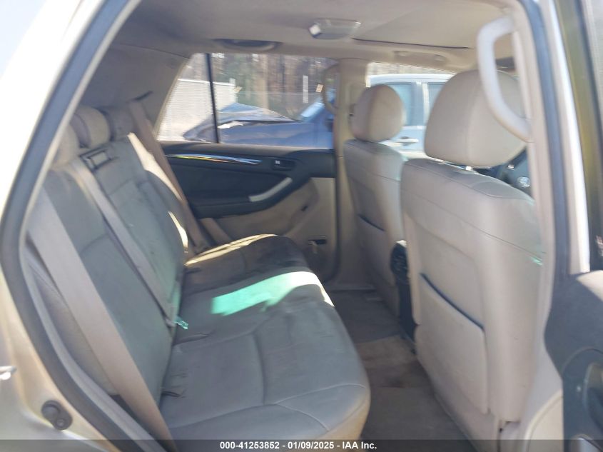 2005 Toyota 4Runner Limited V8 VIN: JTEBT17R350050744 Lot: 41253852