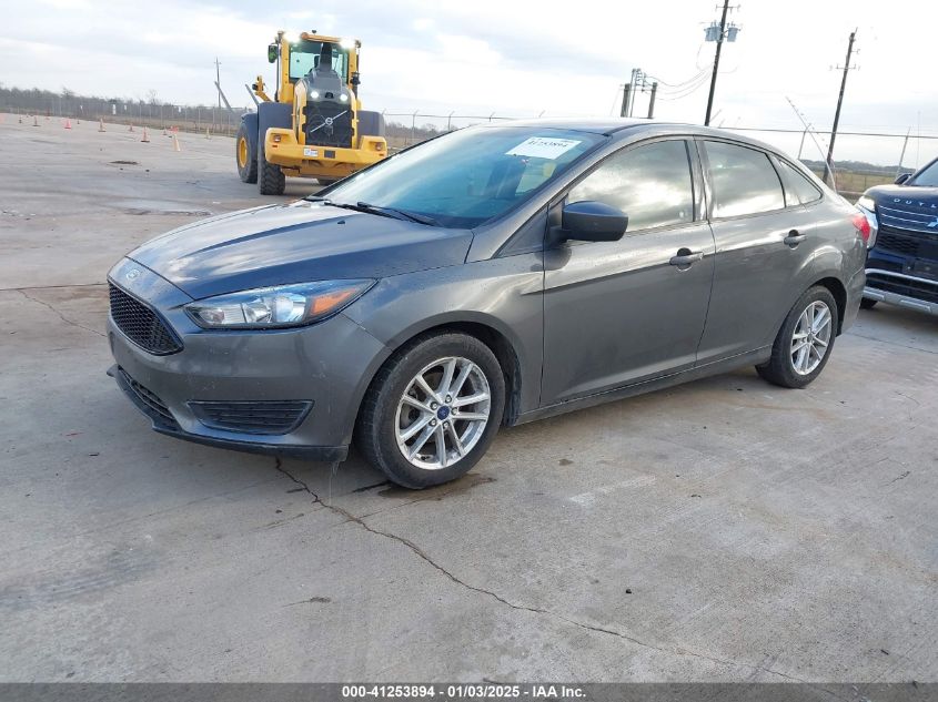 VIN 1FADP3F24JL259152 2018 Ford Focus, SE no.2