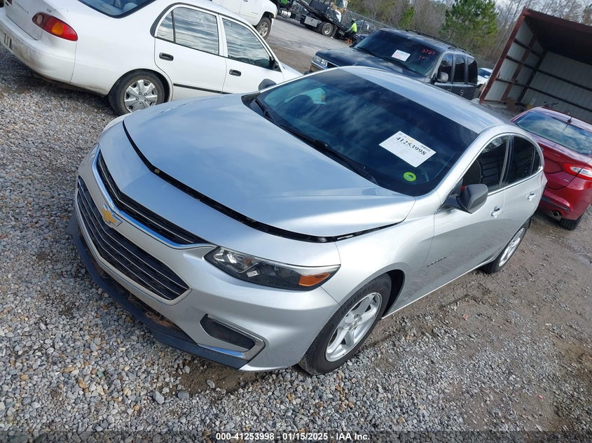 2017 CHEV MALIBU LS VIN: 1G1ZB5ST7HF245983