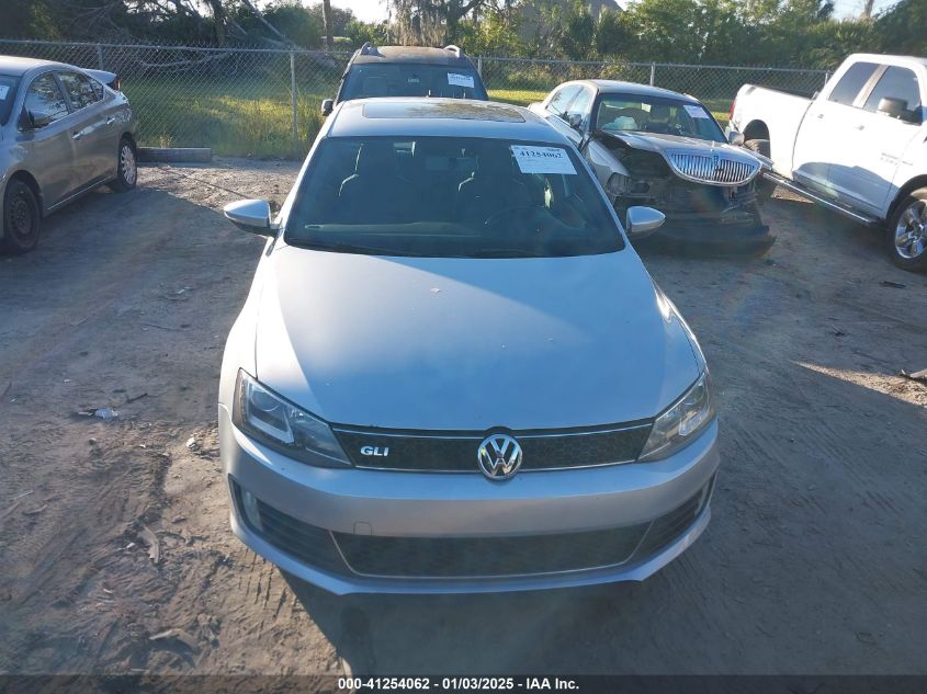 2014 VOLKSWAGEN JETTA GLI AUTOBAHN W/NAV - 3VW5T7AJ4EM397419
