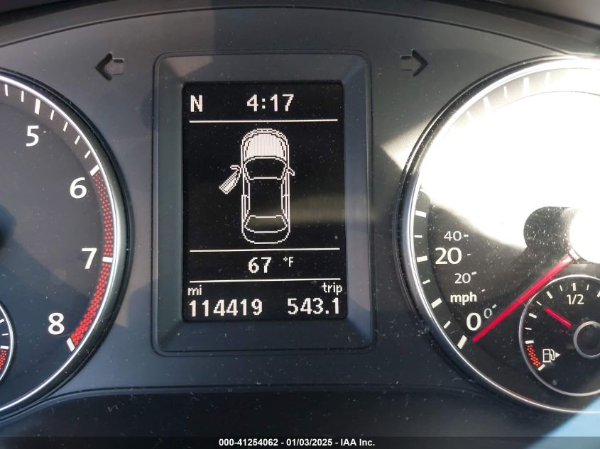 2014 VOLKSWAGEN JETTA GLI AUTOBAHN W/NAV - 3VW5T7AJ4EM397419