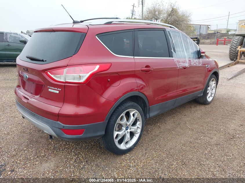 Vin: 1fmcu0j9xdub54532, lot: 41744411, ford escape titanium 20134