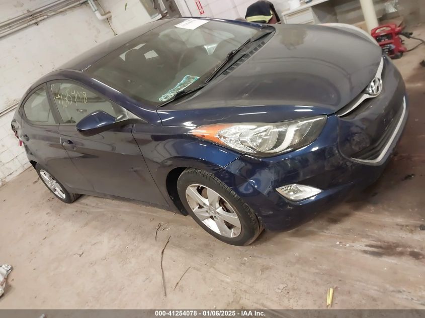 VIN 5NPDH4AEXDH408493 2013 HYUNDAI ELANTRA no.1