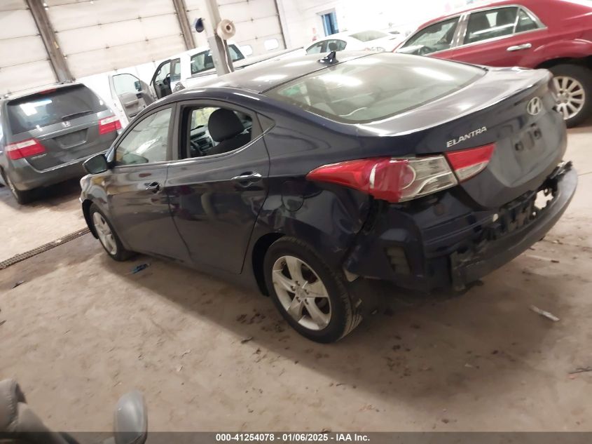 VIN 5NPDH4AEXDH408493 2013 HYUNDAI ELANTRA no.3