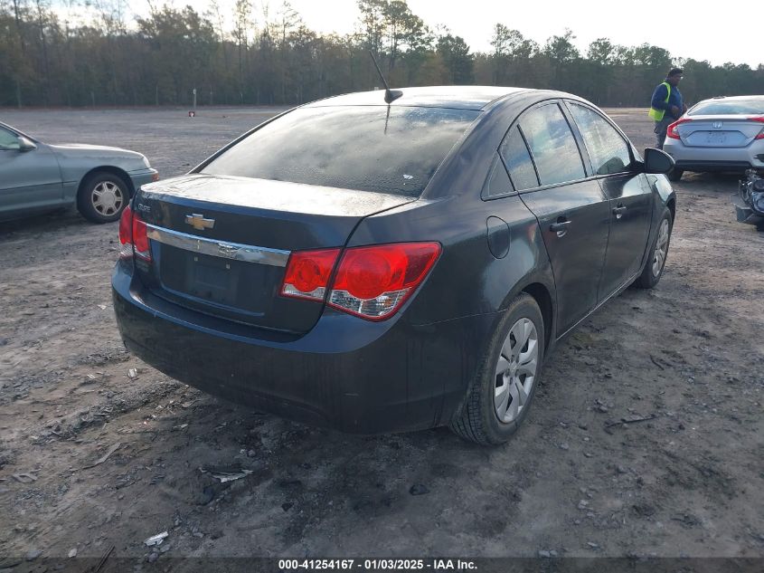 VIN 1G1PA5SH8E7152420 2014 Chevrolet Cruze, Ls Auto no.4