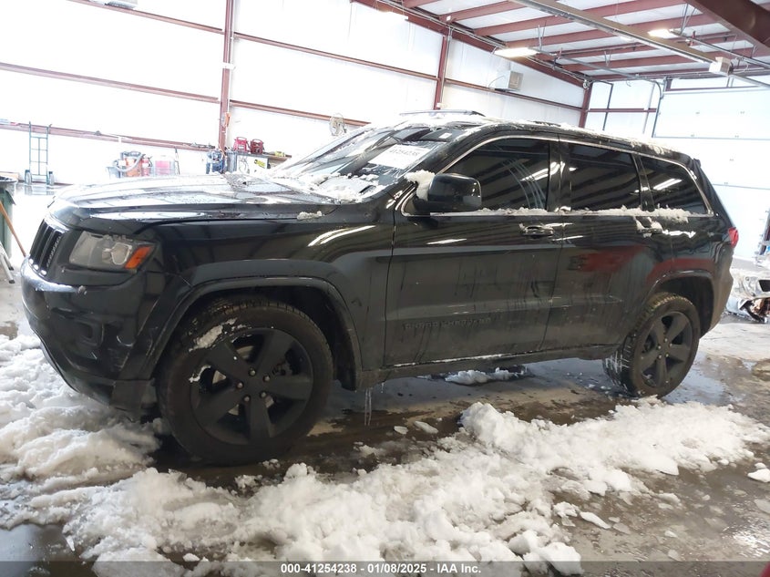 2014 JEEP GRAND CHEROKEE VIN: 1C4RJFAG0EC517291