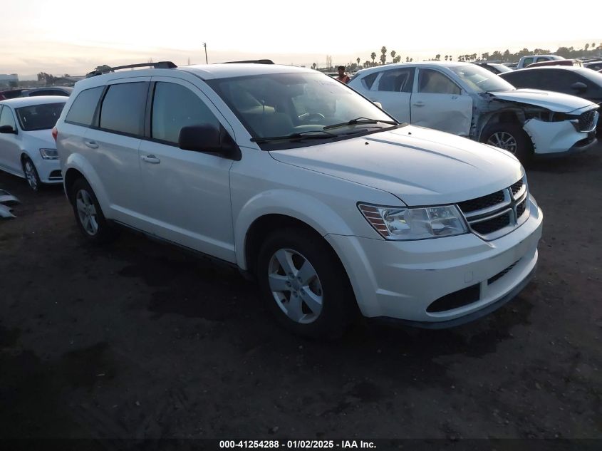 VIN 3C4PDCAB2DT547459 2013 DODGE JOURNEY no.1