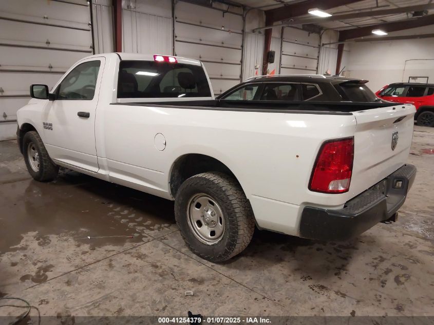 VIN 3C6JR6DG1JG225309 2018 RAM 1500, Tradesman  4X2... no.3