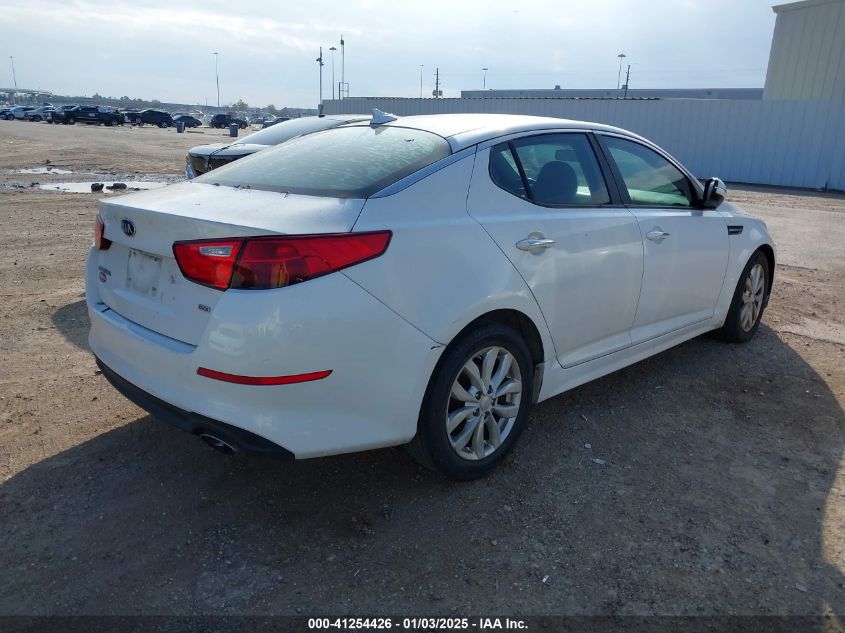 VIN 5XXGM4A70FG391308 2015 KIA Optima, LX no.4