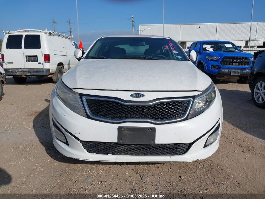 VIN 5XXGM4A70FG391308 2015 KIA Optima, LX no.6