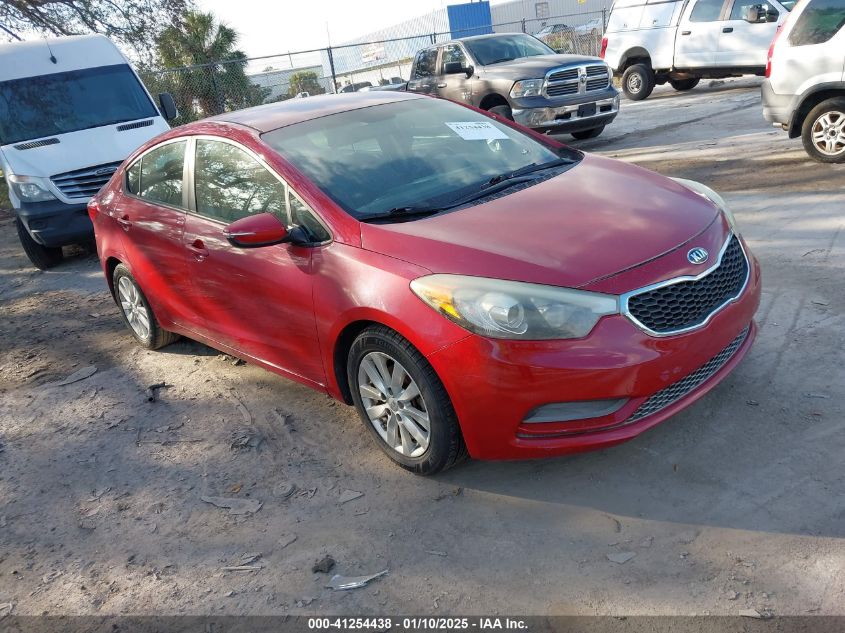 VIN KNAFX4A64F5415072 2015 KIA FORTE no.1