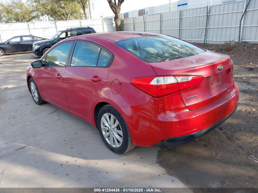 VIN KNAFX4A64F5415072 2015 KIA FORTE no.3