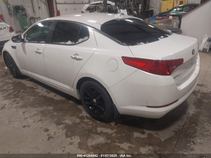 VIN KNAGM4A71D5423889 2013 KIA Optima, LX no.3