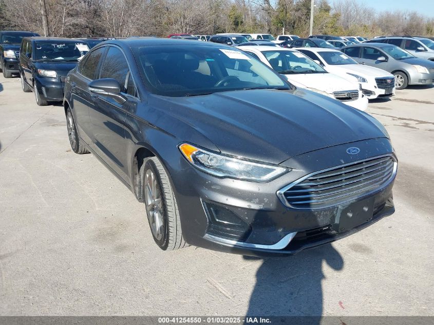 VIN 3FA6P0CDXKR260550 2019 FORD FUSION no.1