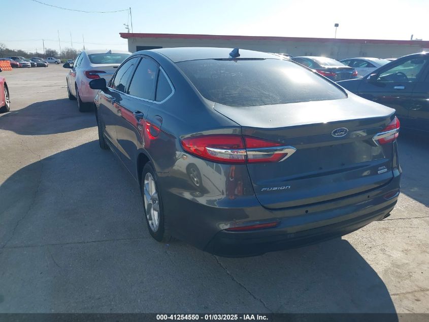 VIN 3FA6P0CDXKR260550 2019 FORD FUSION no.3