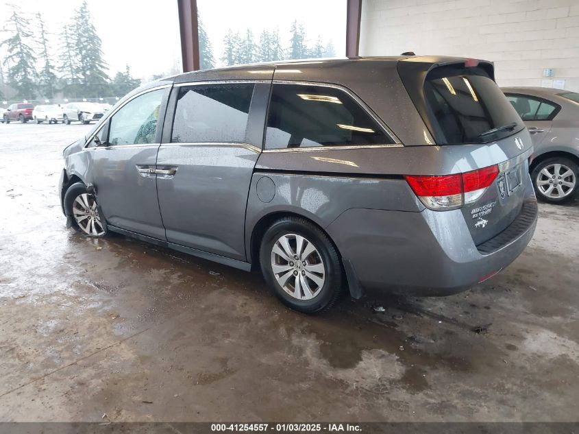 VIN 5FNRL5H66EB128367 2014 Honda Odyssey, Ex-L no.3