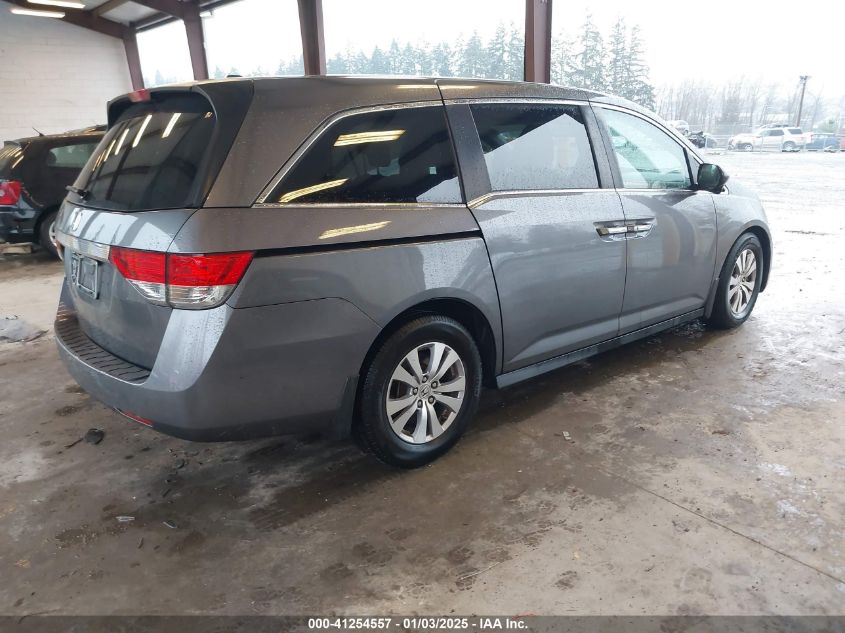 VIN 5FNRL5H66EB128367 2014 Honda Odyssey, Ex-L no.4