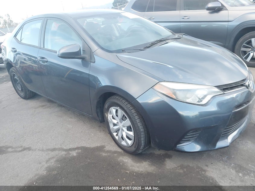 2016 TOYOTA COROLLA VIN: 5YFBURHE5GP467156