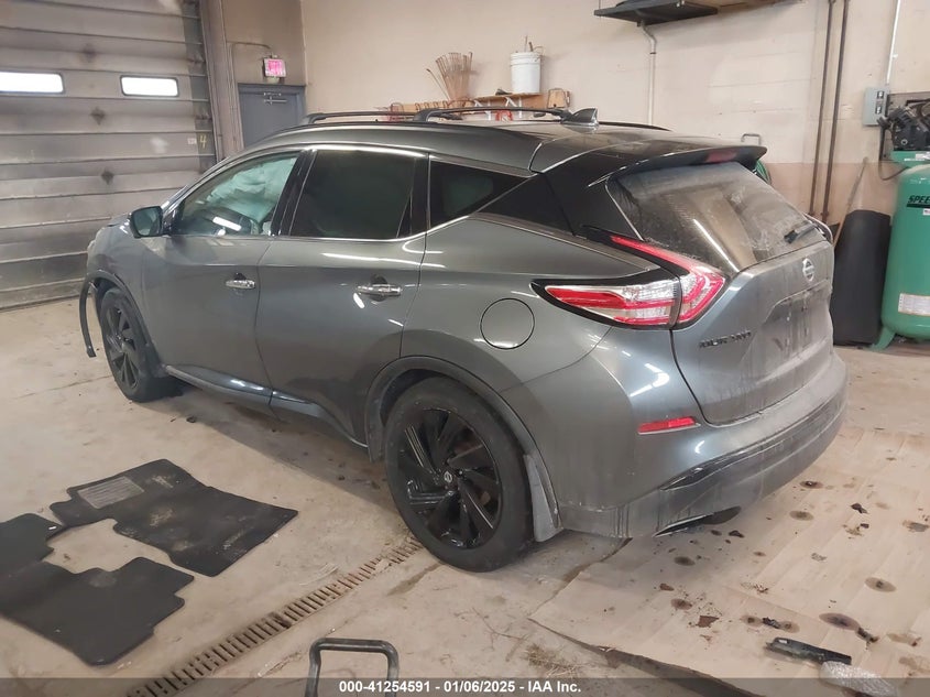 2018 NISSAN MURANO VIN: 5N1AZ2MH2JN119884