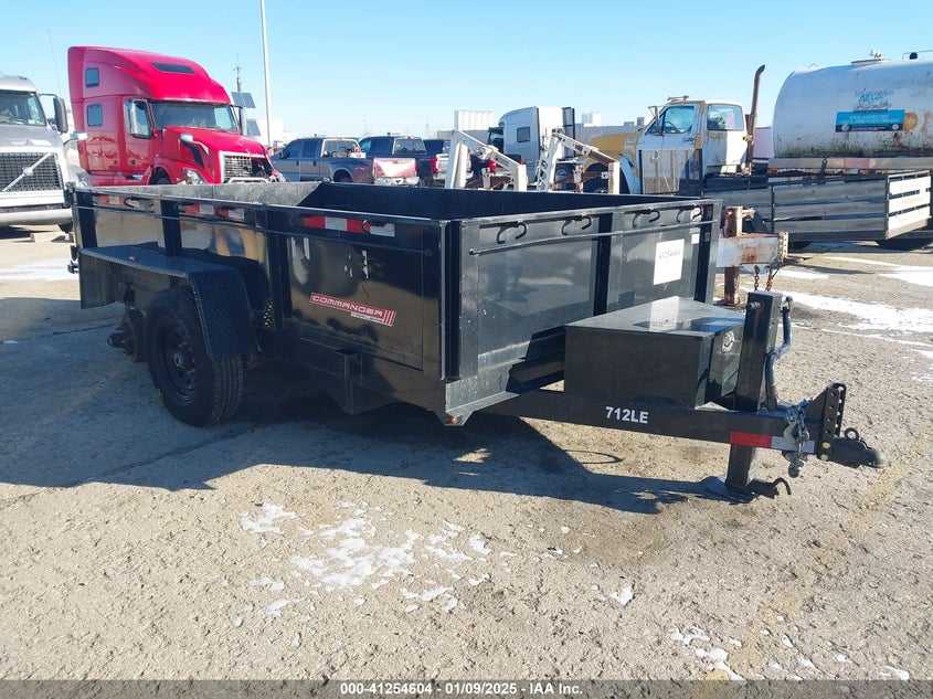 2021 BWISE BUMPER PULL DUMP TRAILER (VIN: 58CB1DB20MC003721)