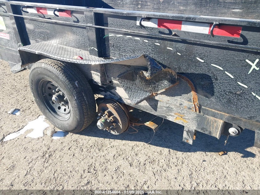 2021 BWISE BUMPER PULL DUMP TRAILER(VIN: 58CB1DB20MC003721