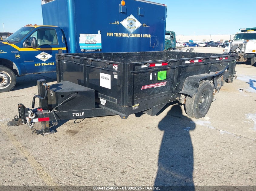 2021 BWISE BUMPER PULL DUMP TRAILER(VIN: 58CB1DB20MC003721
