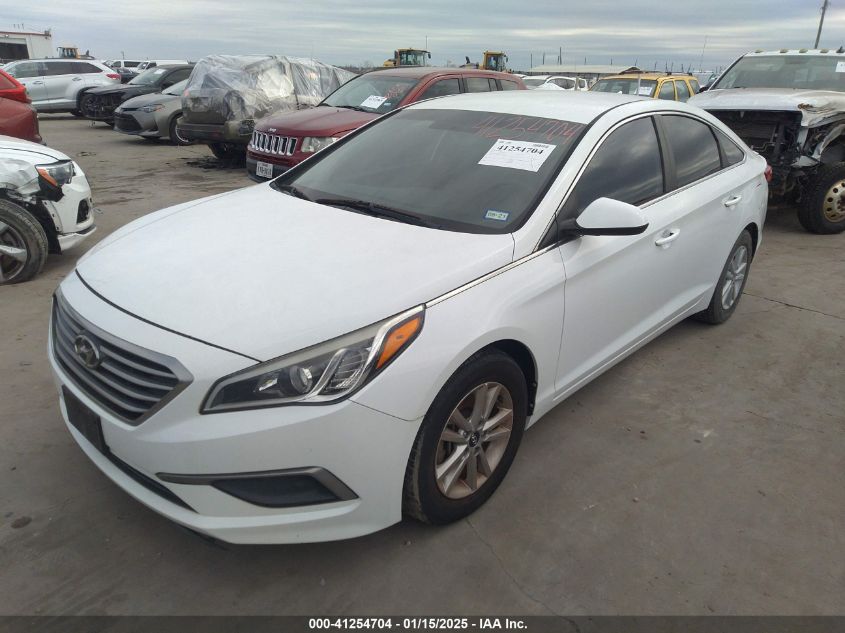 2016 HYUNDAI SONATA SE - 5NPE24AF8GH369678