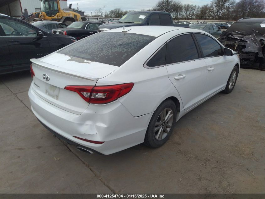 2016 HYUNDAI SONATA SE - 5NPE24AF8GH369678