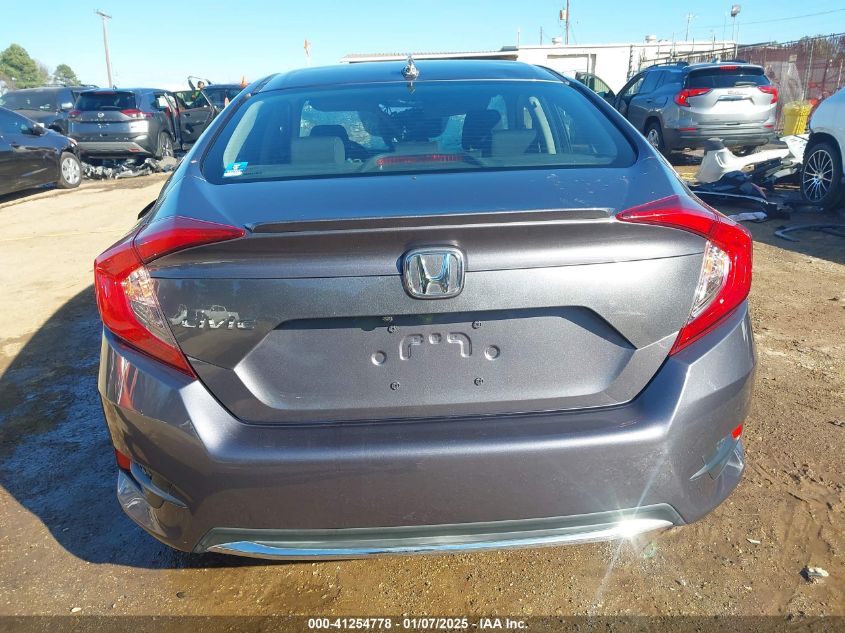 VIN 19XFC1F36LE004865 2020 Honda Civic, EX no.16