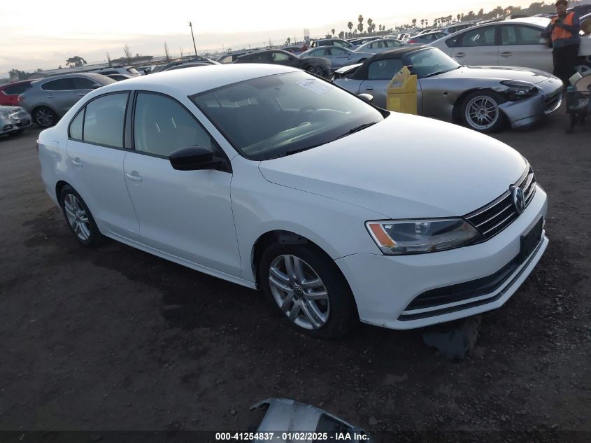 VIN 3VW2K7AJ5FM353890 2015 Volkswagen Jetta, 2.0L S no.1