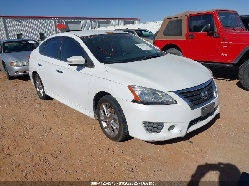 VIN 3N1AB7AP3FY332034 2015 Nissan Sentra, SR no.1