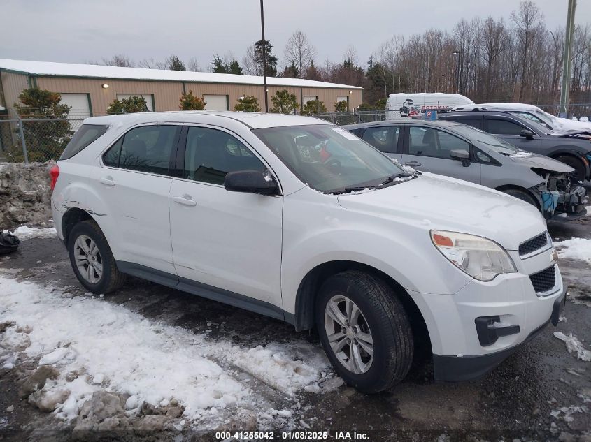 VIN 2GNALAEK6E1129570 2014 Chevrolet Equinox, LS no.1