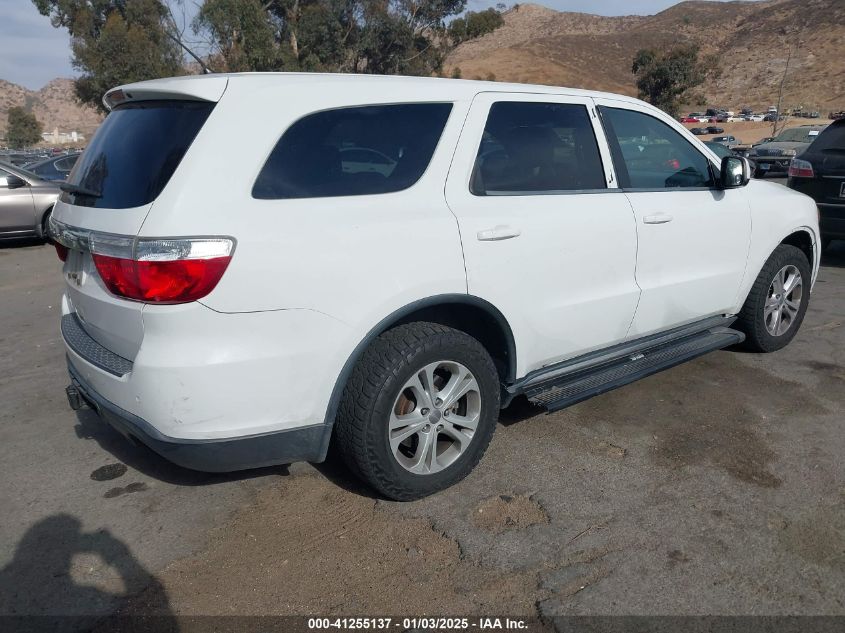 VIN 1C4RDHAGXDC617030 2013 DODGE DURANGO no.4