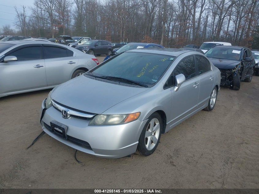 2006 HONDA CIVIC VIN: 1HGFA16836L033531