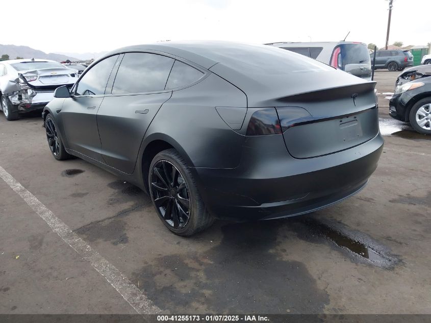 VIN 5YJ3E1EB7JF131864 2018 TESLA MODEL 3 no.3