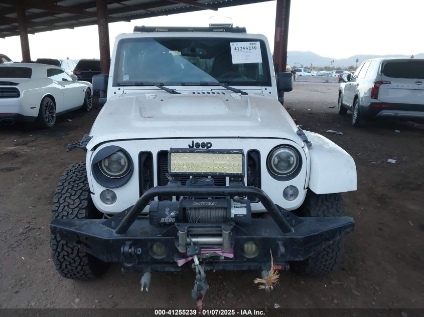 2014 Jeep Wrangler Unlimited Polar Edition VIN: 1C4BJWEG7EL204489 Lot: 41255239