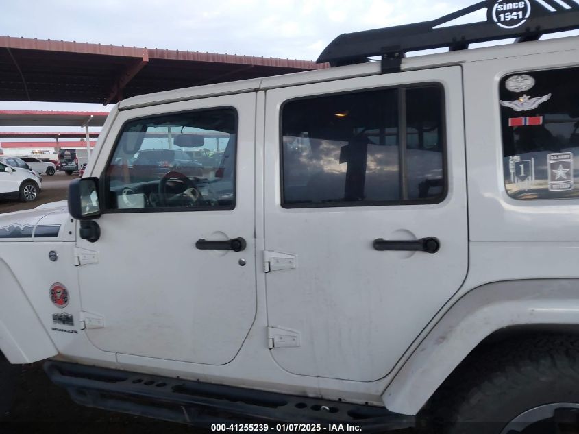 2014 Jeep Wrangler Unlimited Polar Edition VIN: 1C4BJWEG7EL204489 Lot: 41255239