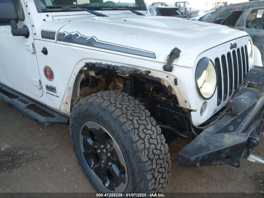2014 Jeep Wrangler Unlimited Polar Edition VIN: 1C4BJWEG7EL204489 Lot: 41255239