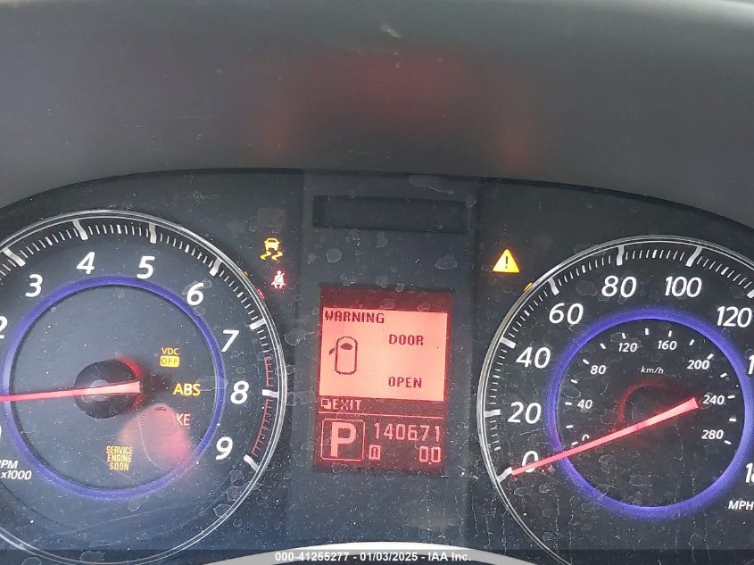 2010 Infiniti Fx35 VIN: JN8AS1MUXAM800448 Lot: 41255277