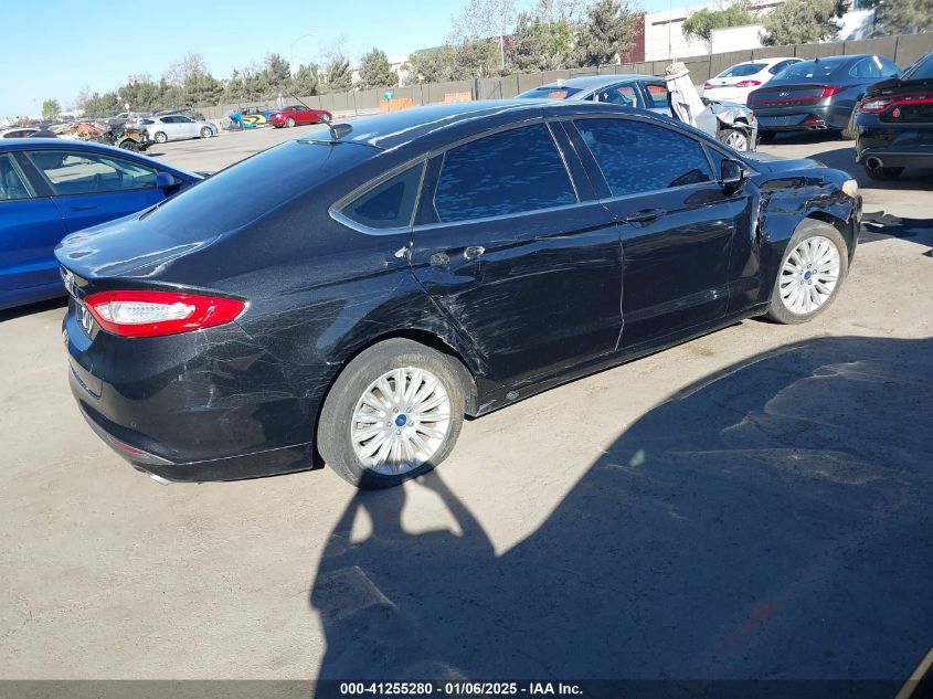 VIN 3FA6P0LU2ER234514 2014 FORD FUSION HYBRID no.4