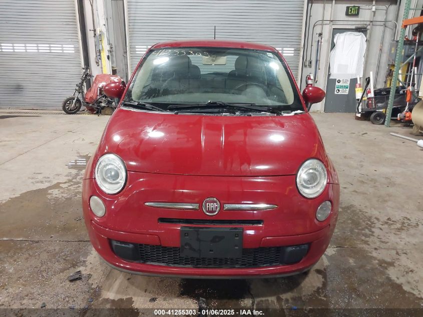 2012 Fiat 500 Pop VIN: 3C3CFFAR3CT125355 Lot: 41255303