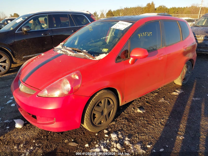 2008 HONDA FIT VIN: JHMGD38408S003278