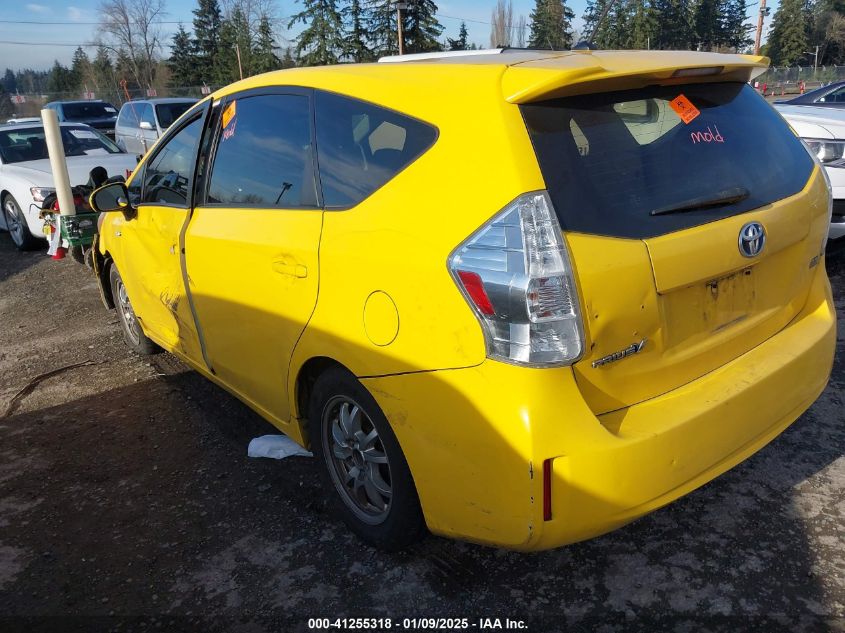 VIN JTDZN3EU8D3189166 2013 TOYOTA PRIUS V no.3