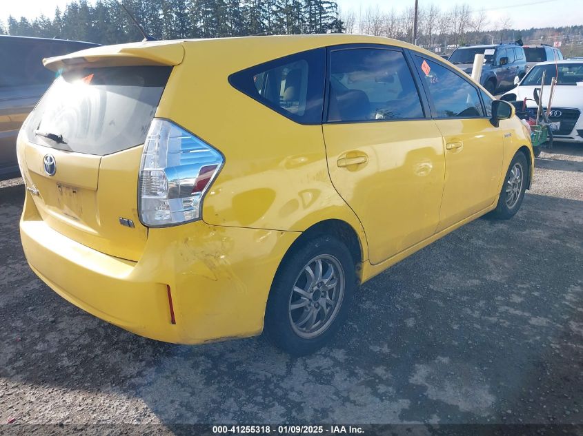 VIN JTDZN3EU8D3189166 2013 TOYOTA PRIUS V no.4