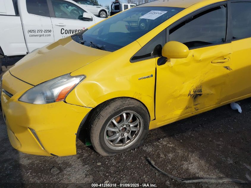 VIN JTDZN3EU8D3189166 2013 TOYOTA PRIUS V no.6